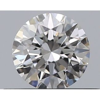 0.36 Carat Round F IF EX GIA Natural Diamond