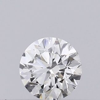 0.18 Carat Round H VS1 EX GIA Natural Diamond