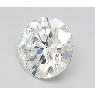 2.5 Carat Round G VVS2 EX GIA Natural Diamond