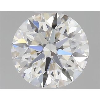 0.41 Carat Round G VVS1 EX GIA Natural Diamond