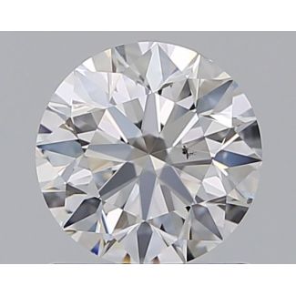 0.9 Carat Round D SI1 EX GIA Natural Diamond