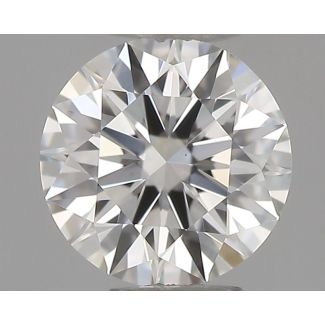 0.3 Carat Round G VVS2 EX IGI Natural Diamond