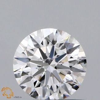 0.7 Carat Round G SI1 EX GIA Natural Diamond