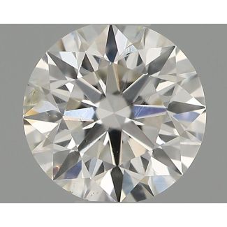 0.45 Carat Round F SI1 EX IGI Natural Diamond