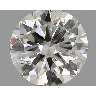 0.30 Carat Round H VS2 EX IGI Natural Diamond