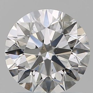 1.01 Carat Round H SI1 EX GIA Natural Diamond