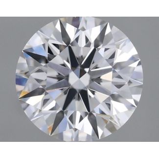 0.6 Carat Round G VVS2 EX GIA Natural Diamond