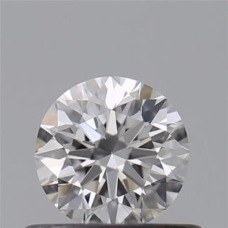 0.43 Carat Round E VVS1 EX GIA Natural Diamond