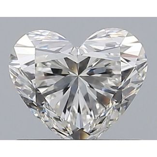 0.76 Carat Heart G VS1 - EX GIA Natural Diamond