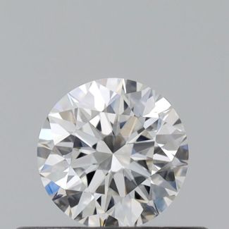 0.31 Carat Round G VVS2 EX GIA Natural Diamond