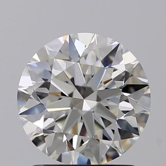 1.33 Carat Round I VVS2 EX GIA Natural Diamond