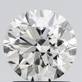 1.5 Carat Round G VVS1 EX VG GIA Natural Diamond