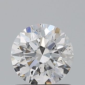 0.8 Carat Round E SI2 EX GIA Natural Diamond