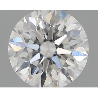 0.30 Carat Round E SI1 EX IGI Natural Diamond