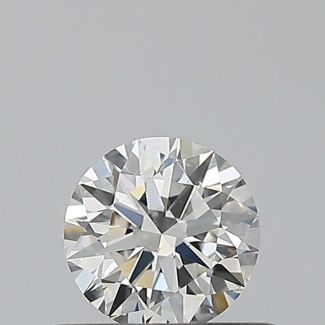 0.4 Carat Round I VS2 EX VG GIA Natural Diamond