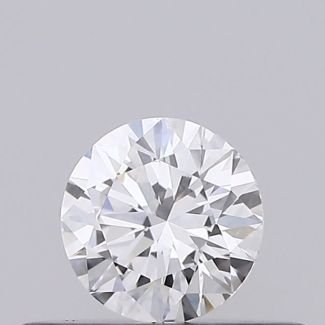 0.23 Carat Round D VS2 EX GIA Natural Diamond