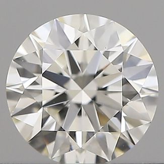 0.5 Carat Round H IF EX IGI Natural Diamond