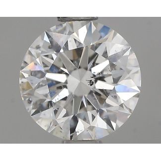 1.02 Carat Round G SI2 EX IGI Natural Diamond