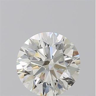 0.9 Carat Round I VVS1 EX GIA Natural Diamond