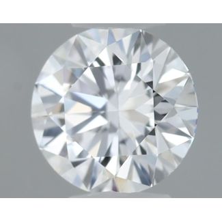 0.31 Carat Round D VVS2 EX GIA Natural Diamond