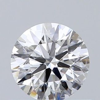 0.57 Carat Round E SI2 EX GIA Natural Diamond