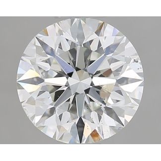 2.01 Carat Round F SI1 EX GIA Natural Diamond