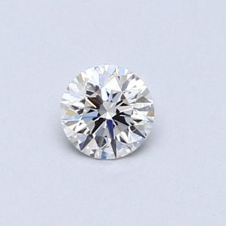 0.34 Carat Round D SI1 VG EX GIA Natural Diamond