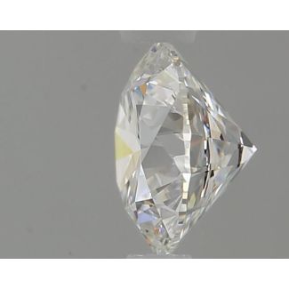 0.5 Carat Round F IF EX GIA Natural Diamond