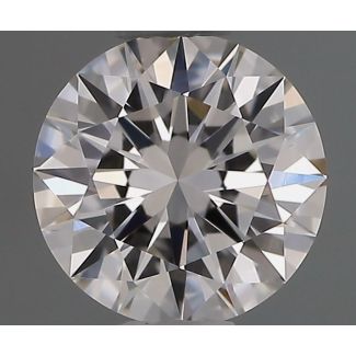 0.46 Carat Round G VVS2 EX GIA Natural Diamond