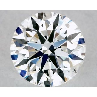 0.3 Carat Round E VVS2 EX GIA Natural Diamond