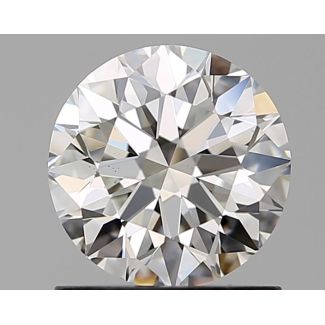 1.03 Carat Round H VS2 EX GIA Natural Diamond