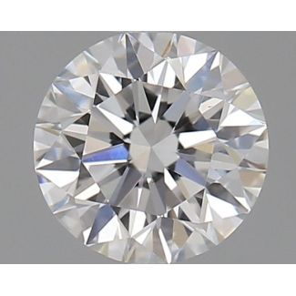 0.6 Carat Round E VS1 EX GD GIA Natural Diamond