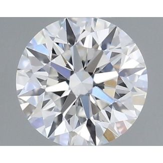 0.32 Carat Round E VVS1 EX GIA Natural Diamond