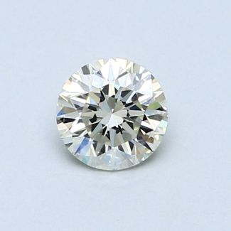 0.51 Carat Round I VS2 VG EX GIA Natural Diamond