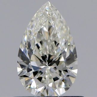 0.55 Carat Pear J VVS2 - VG GIA Natural Diamond