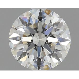 1.02 Carat Round H SI1 EX GIA Natural Diamond