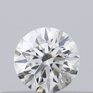 0.20 Carat Round G VS2 EX VG GIA Natural Diamond