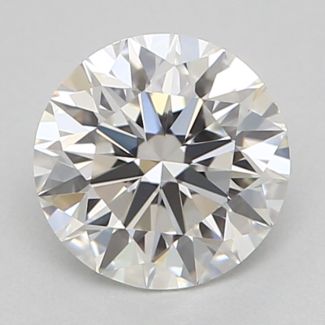 0.52 Carat Round G VS2 EX GIA Natural Diamond