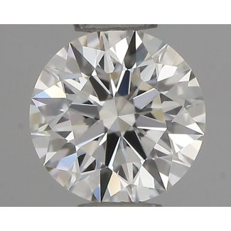 0.4 Carat Round H IF EX IGI Natural Diamond