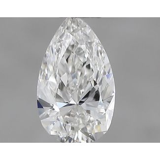 0.35 Carat Pear G VVS2 - VG GD GIA Natural Diamond