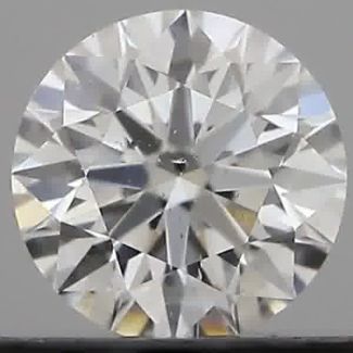 0.30 Carat Round E SI1 EX VG GIA Natural Diamond