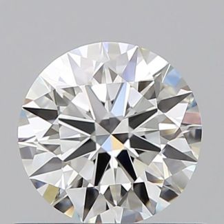 0.64 Carat Round H IF EX VG GIA Natural Diamond