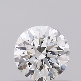 0.4 Carat Round H VVS1 GD EX VG GIA Natural Diamond