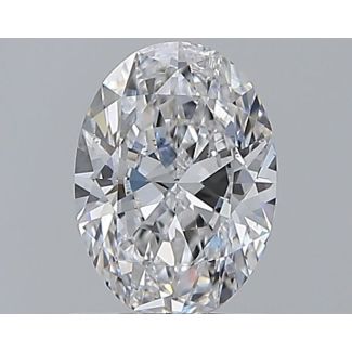 0.9 Carat Oval D SI1 - EX VG GIA Natural Diamond