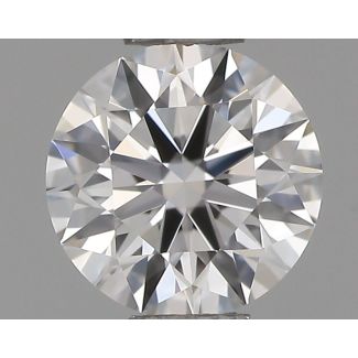 0.4 Carat Round E VVS1 EX GIA Natural Diamond