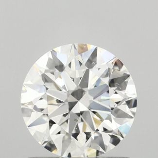 1.02 Carat Round H SI2 EX GIA Natural Diamond