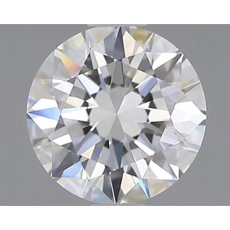 0.6 Carat Round E VVS1 EX GIA Natural Diamond