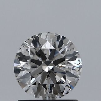 0.91 Carat Round E SI2 EX GIA Natural Diamond