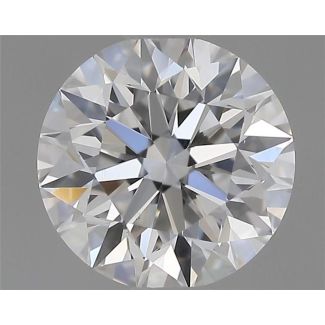 0.52 Carat Round D VS1 EX GIA Natural Diamond