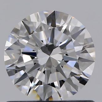 0.70 Carat Round D VVS1 EX GIA Natural Diamond